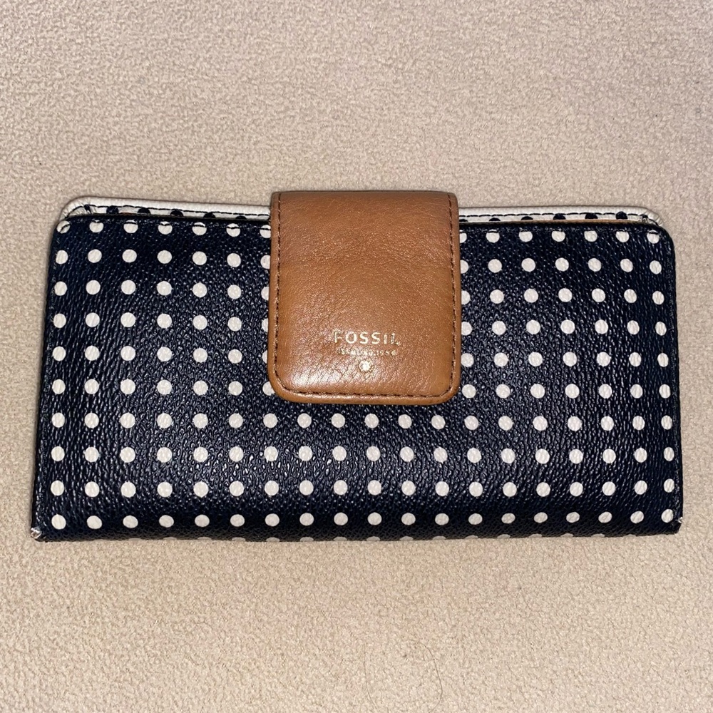Fossil Polka Dotted Wallet